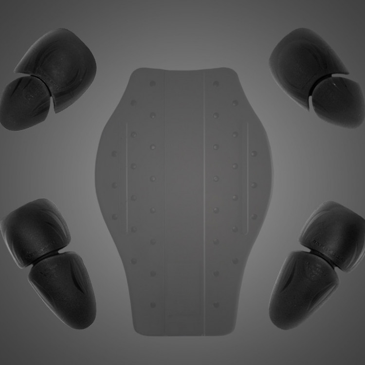 Motorrad Leder Jacke 4SR Hooligan - Black Velvet