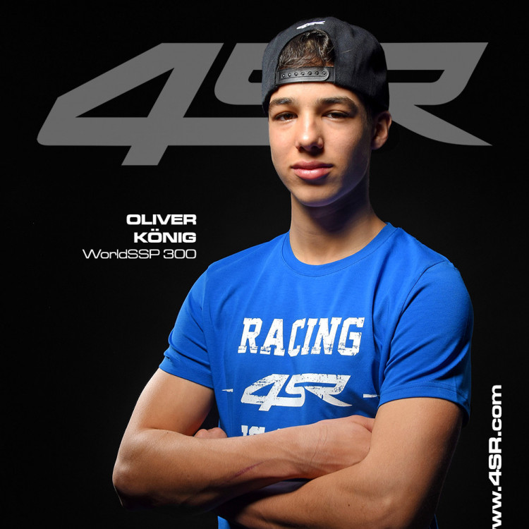 4SR männer T-Shirt Life Blue