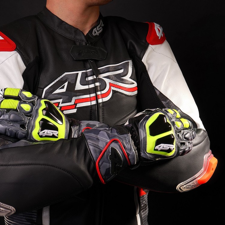 4SR Rennhandschuhe Stingray Race Spec Camo