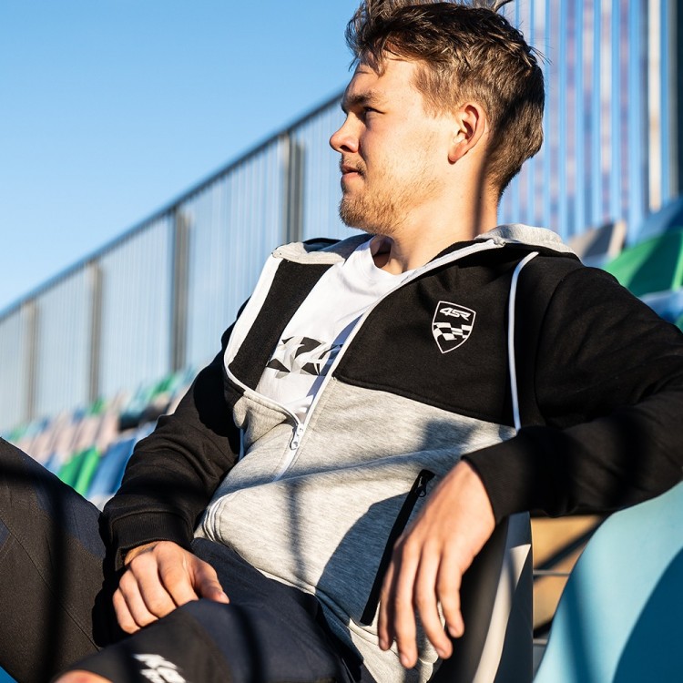 4SR Kapuzenpullover Shield mit Reißverschluss