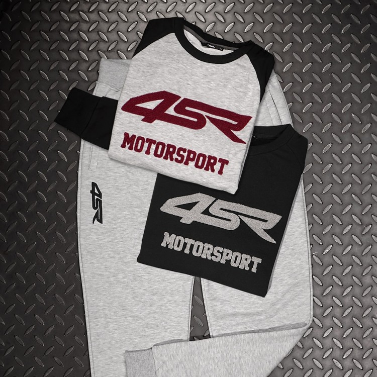 4SR herren Sweatshirt Motorsport Black