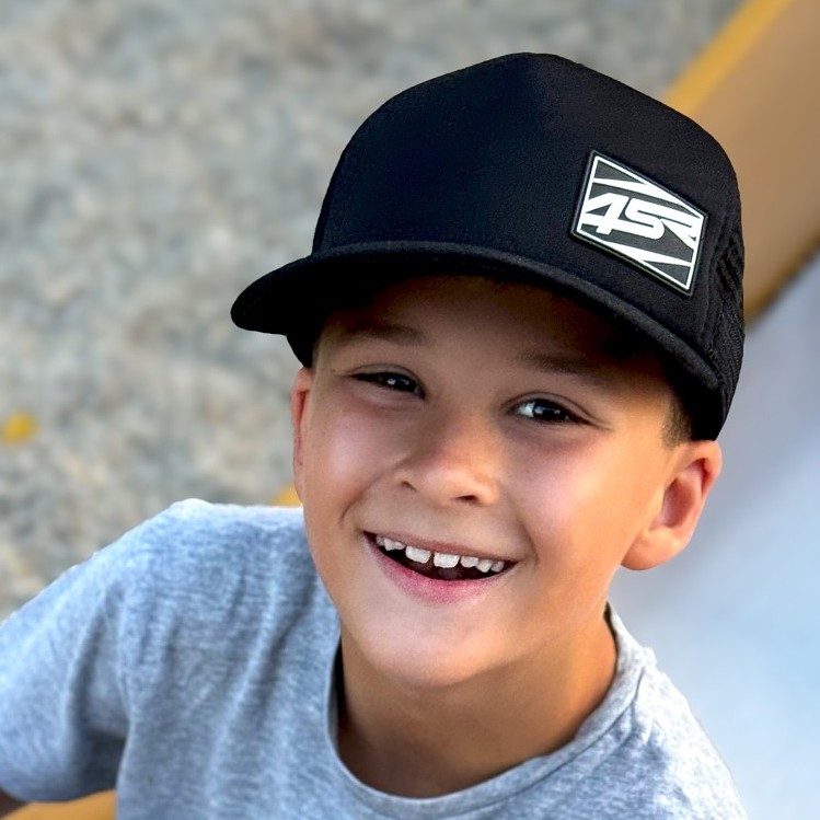 4SR Schildkappe Rookie Black