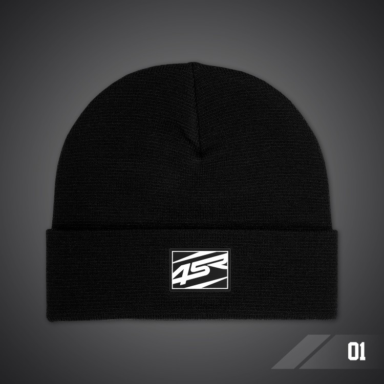 Wintermütze Logo Black