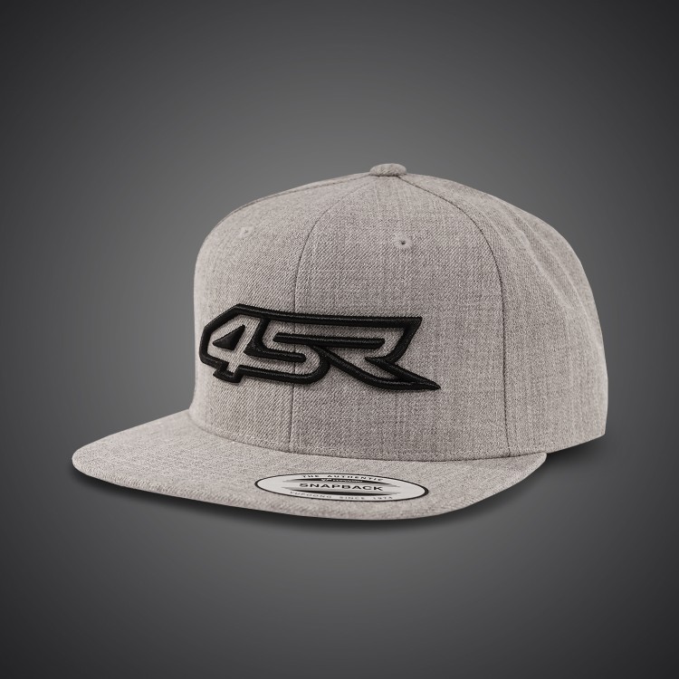 Outline Grey Snapback