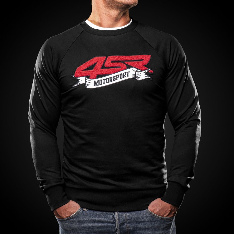 Sweatshirt Motorsport Flag Black