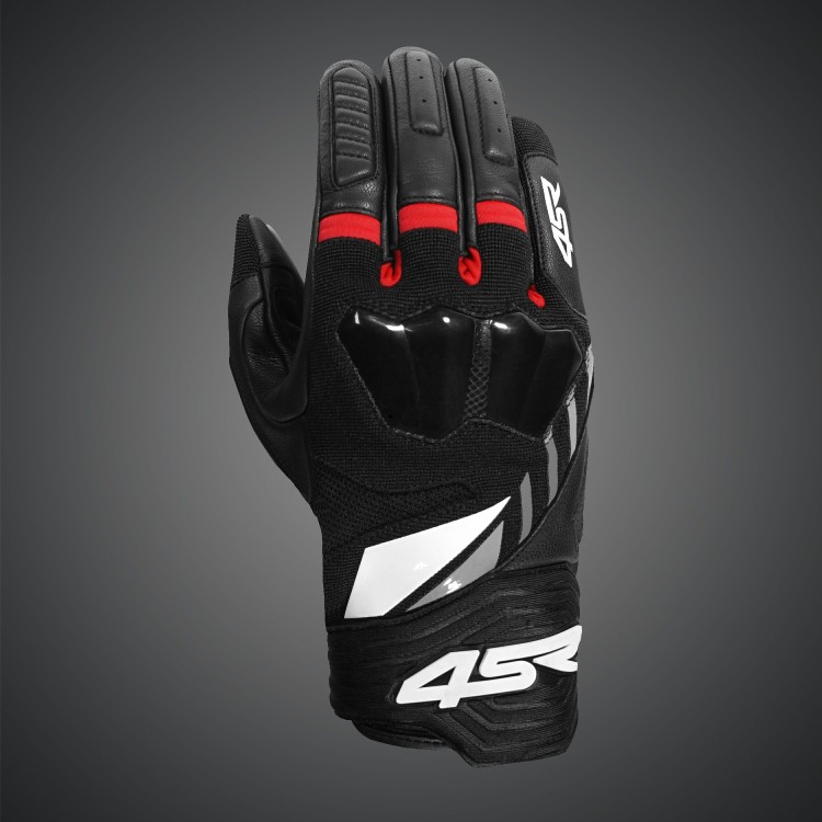 Stunt Red  Sommer-Motorradhandschuhe