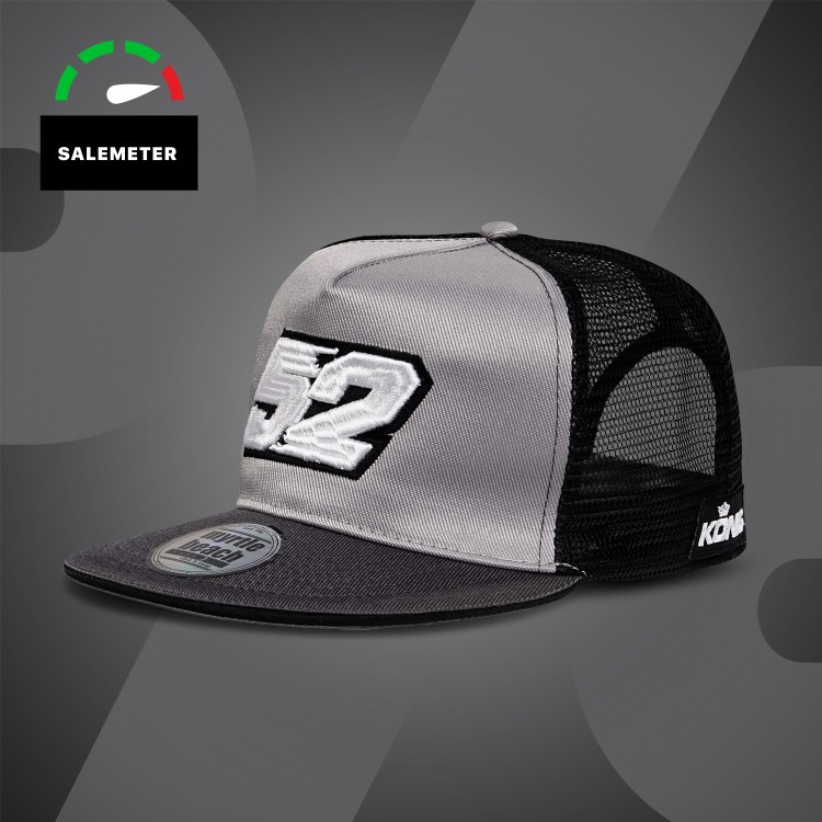 Schildkappe Oliver König 52 Grau