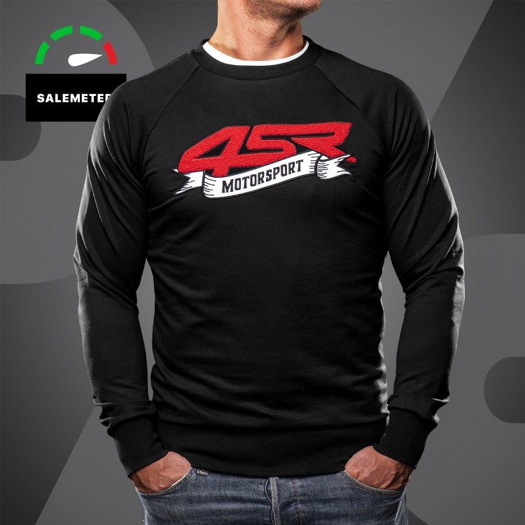 Sweatshirt Motorsport Flag Black