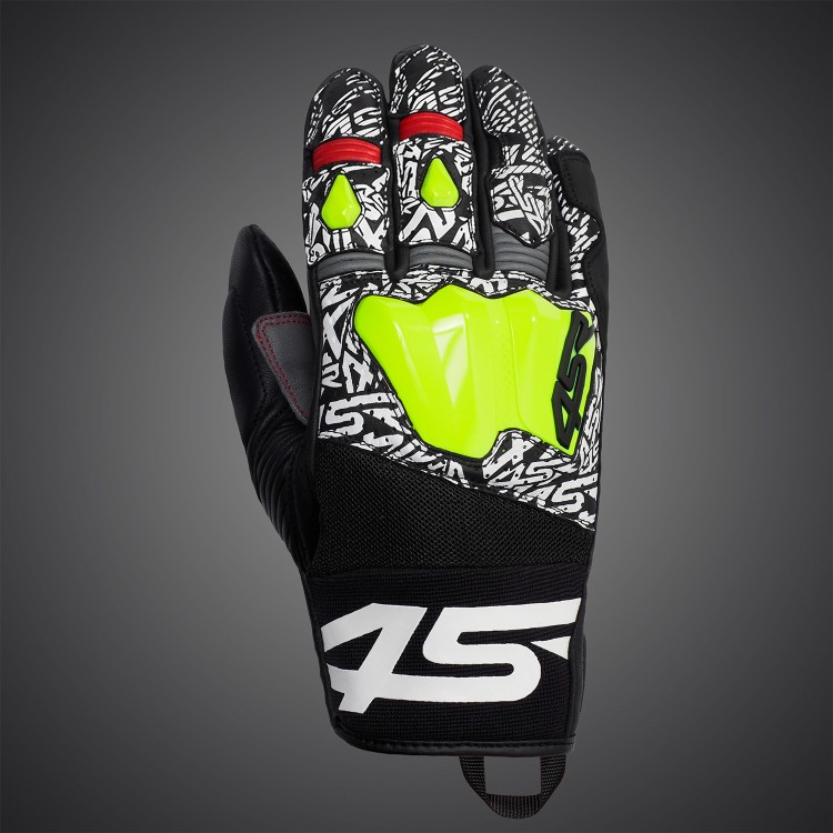GTS Yellow  Sommer-Motorradhandschuhe