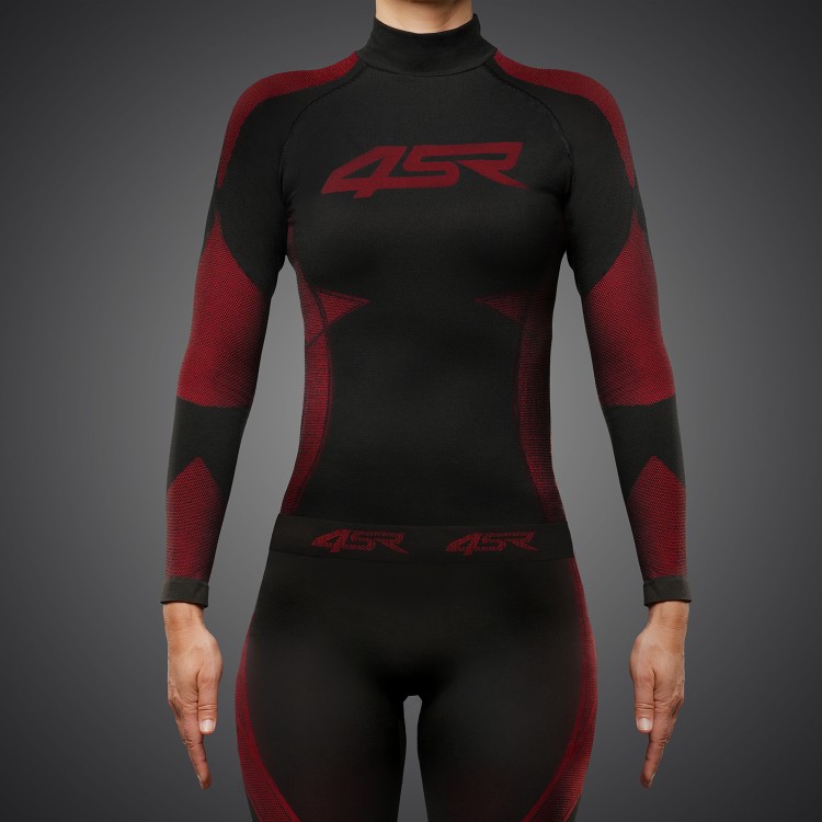 Ladies Seamless Set Red