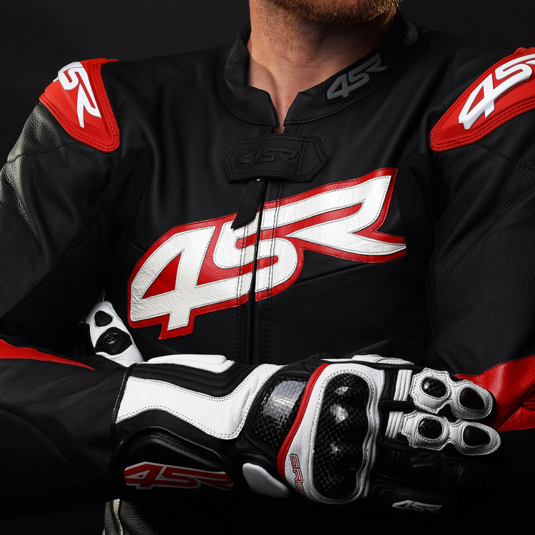 4SR Motorrad Lederkombi RR Evo III Diablo 2-Teiler 5