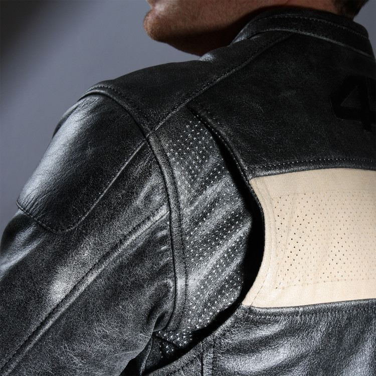Motorradlederjacke 4SR Hooligan