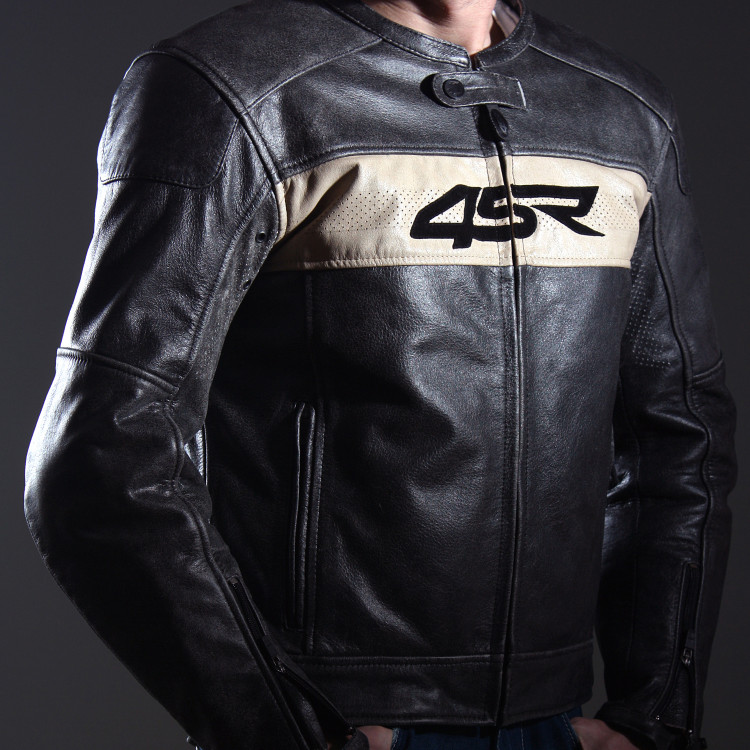 Motorradlederjacke 4SR Hooligan
