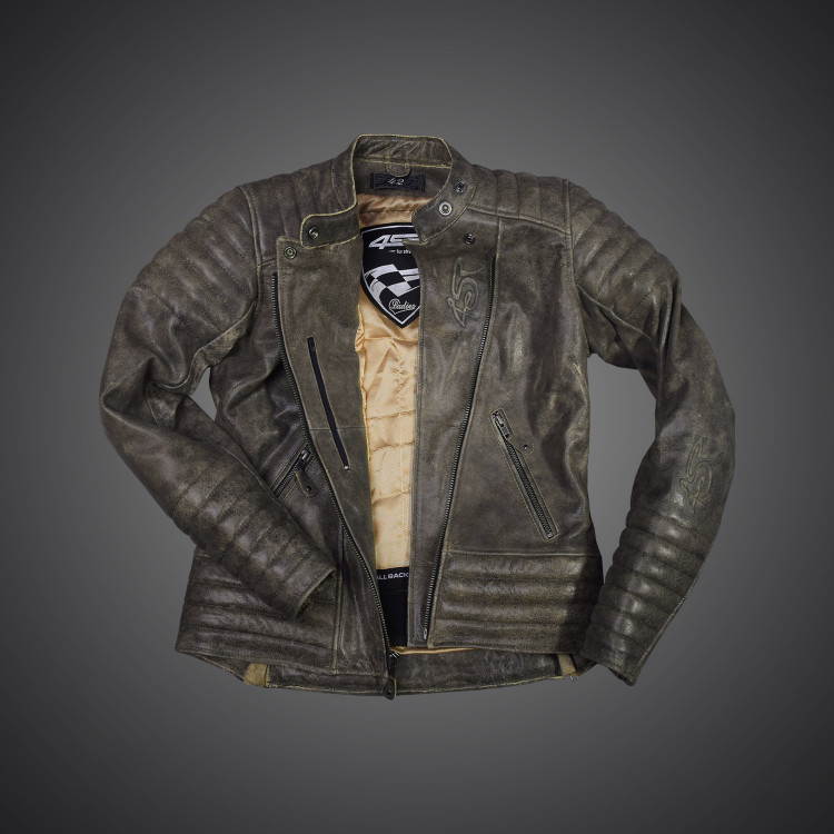 4SR Cool Lady Retro Motorrad Jacke