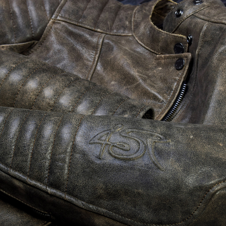 4SR Cool Lady Retro Motorrad Jacke