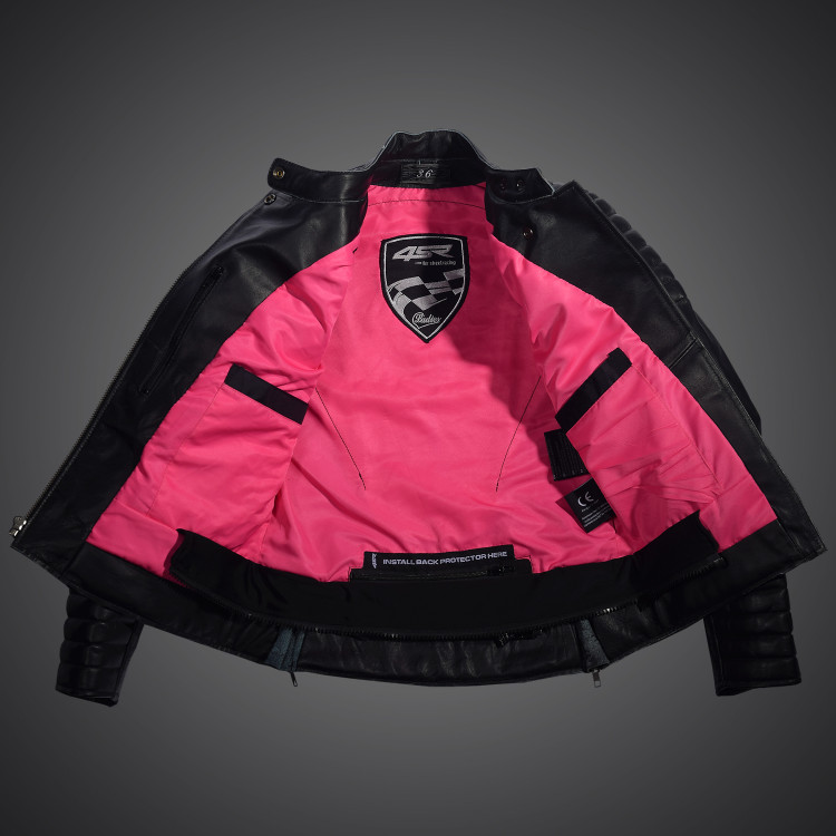 4SR Motorrad leder jacke Cool Lady