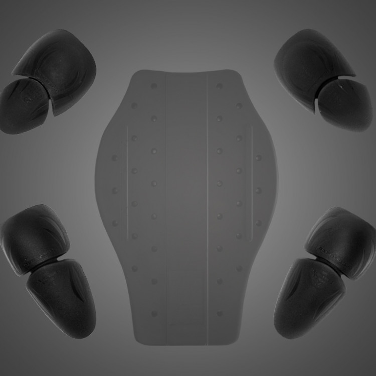 4SR Motorrad Leder Jacke B - Monster