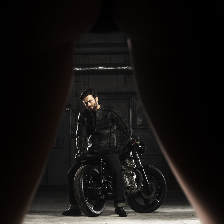 4SR Motorrad leder jacke Bobber