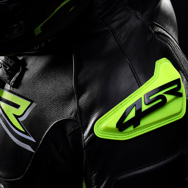 4SR Sportliche Motorrad Leder Jacke TT Replica Nitro