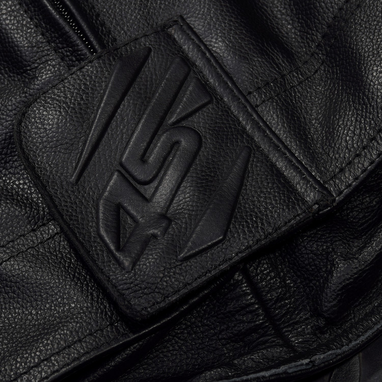 4SR Sportliche Motorrad Leder Jacke TT Replica Nitro