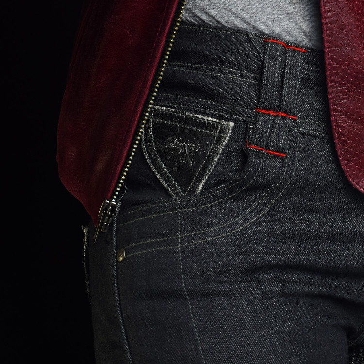 4SR Damen Motorradjeans Cool Lady Black