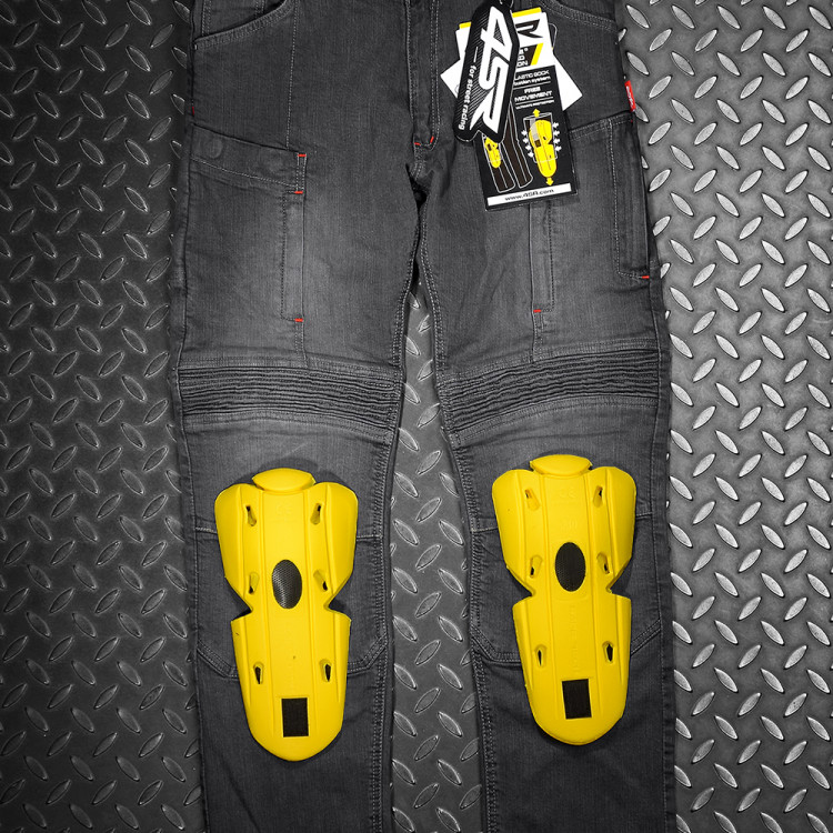 4SR Kevlar Motorradjeans - Club Sport Grey