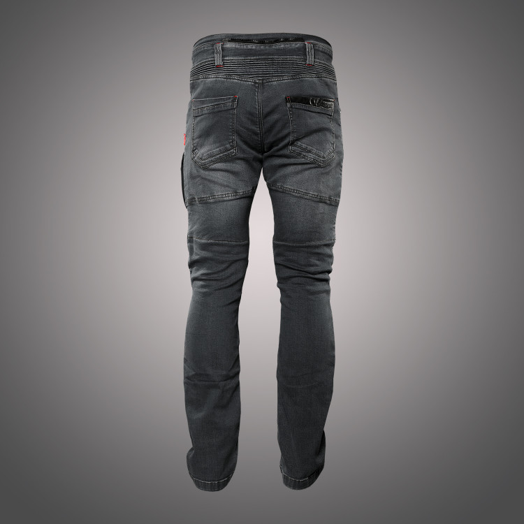 4SR Kevlar Motorradjeans - Club Sport Grey