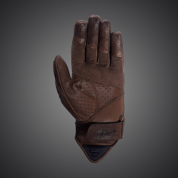 4SR Motorradhandschuhe Monster Brown