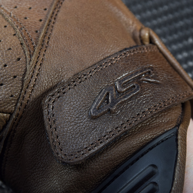 4SR Motorradhandschuhe Monster Brown
