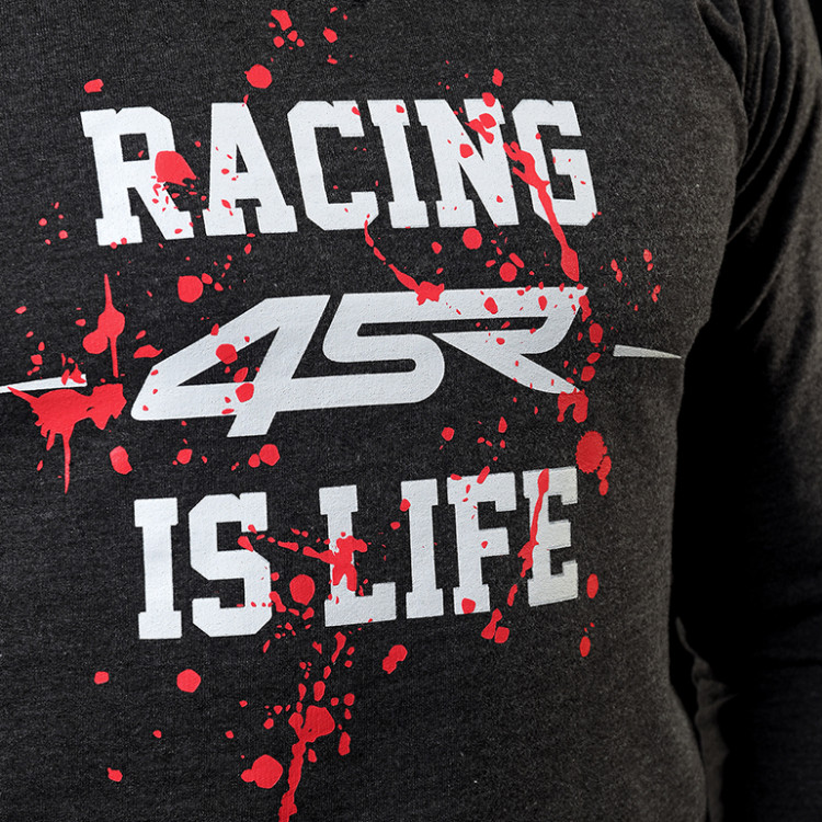 4SR herren Sweatshirt Life Grey