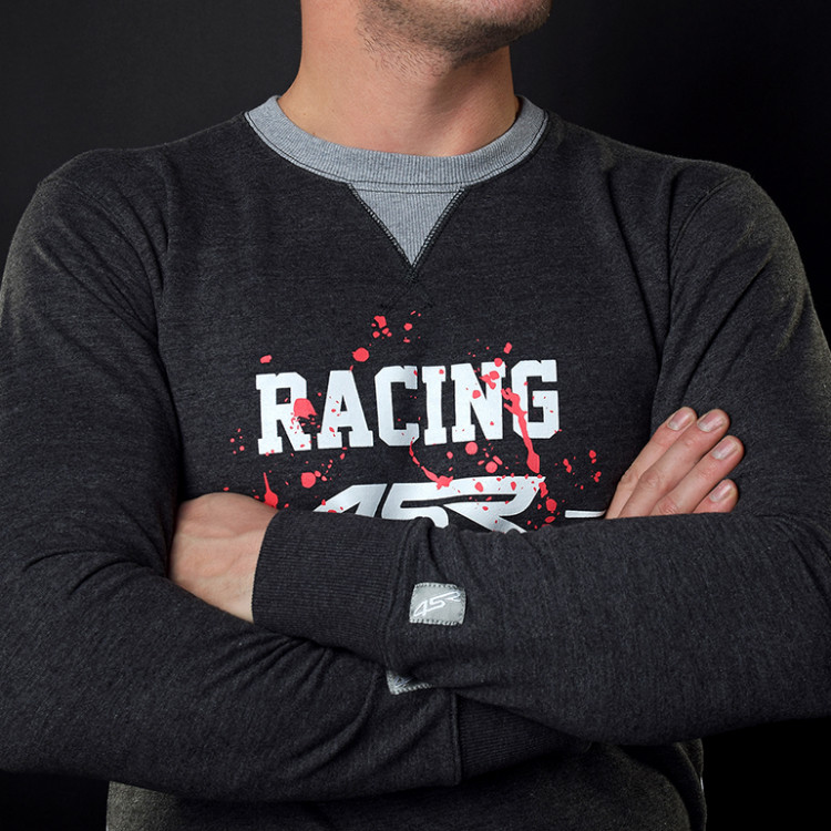 4SR herren Sweatshirt Life Grey