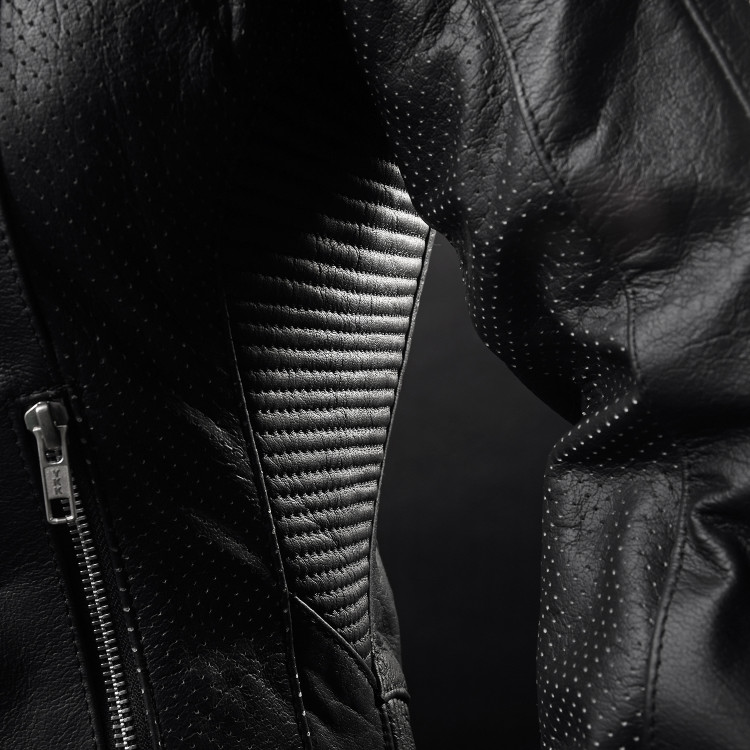 4SR Motorrad Lederjacke Angel Wings