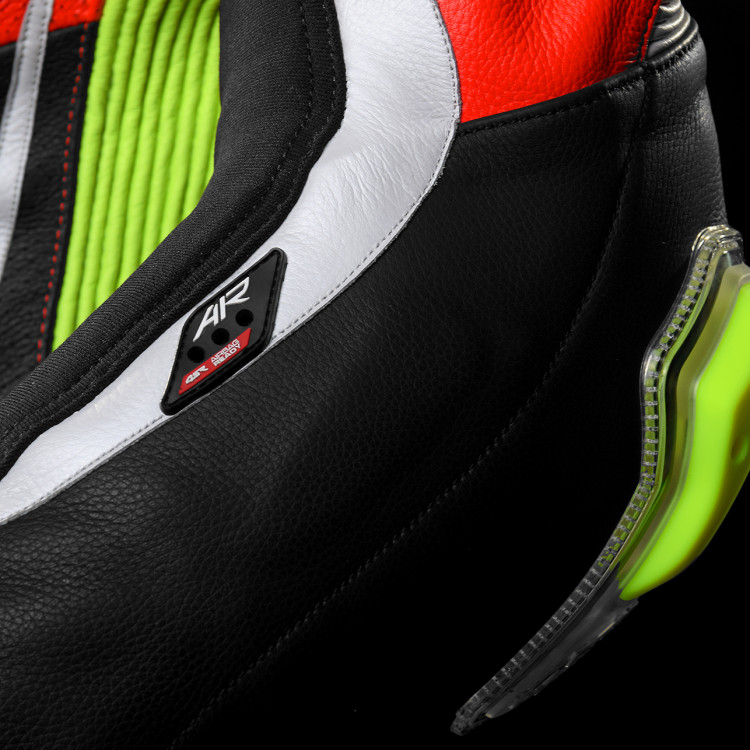 4SR Racing Neon AR Airbag Ready Motorrad Lederkombi 7