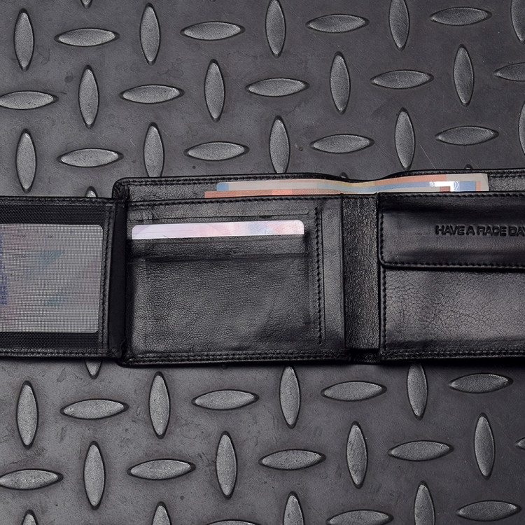 4SR Geldbörse Money Maker aus Leder