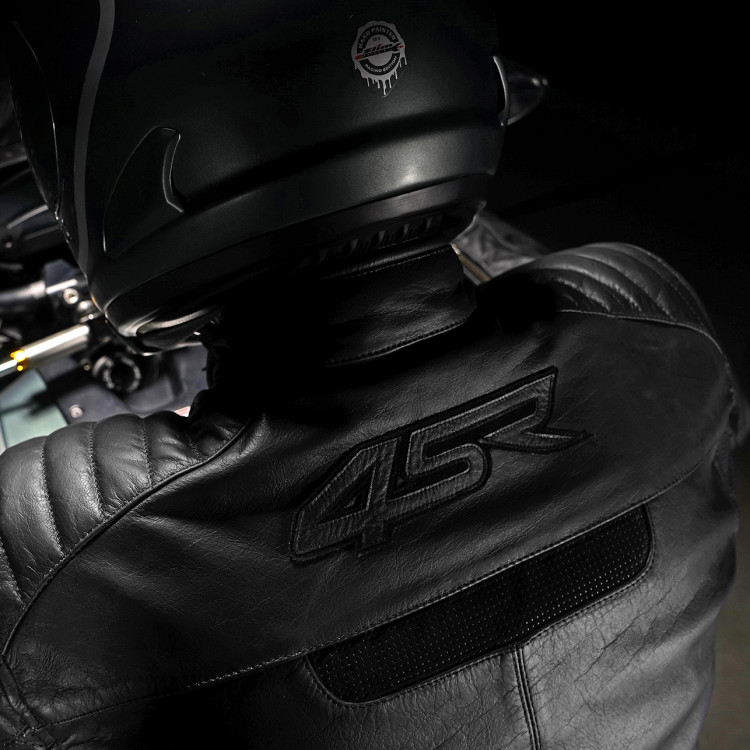 4SR Motorrad Lederjacke Cool Evo