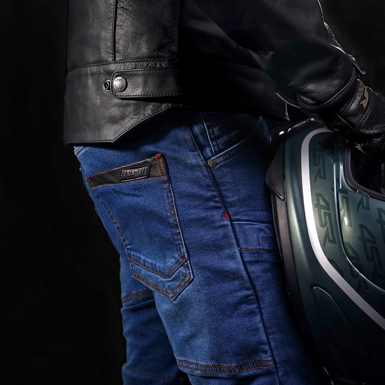 4SR Motorrad Lederjacke Cool Evo & Club Sport Kevlarjeans