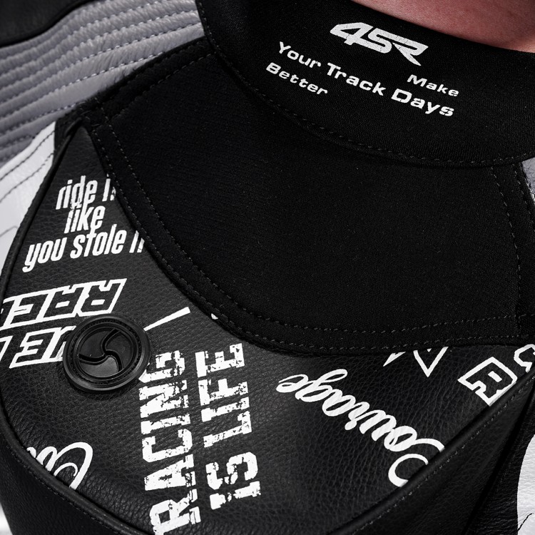 4SR Motorrad Lederkombi Racing Power AR Airbag Ready 7