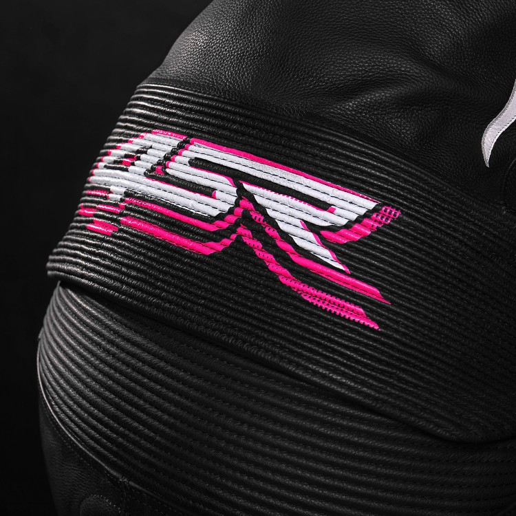 4SR Damen Motorrad Lederkombi Racing Lady Pink 2-Teiler 5