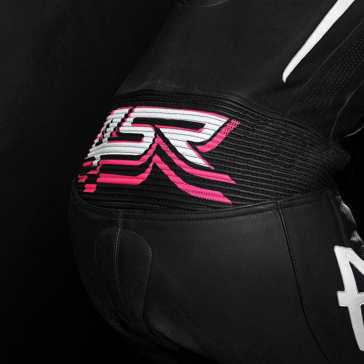 4SR Damen Motorrad Lederkombi Racing Lady Pink 020 1-Teiler 5