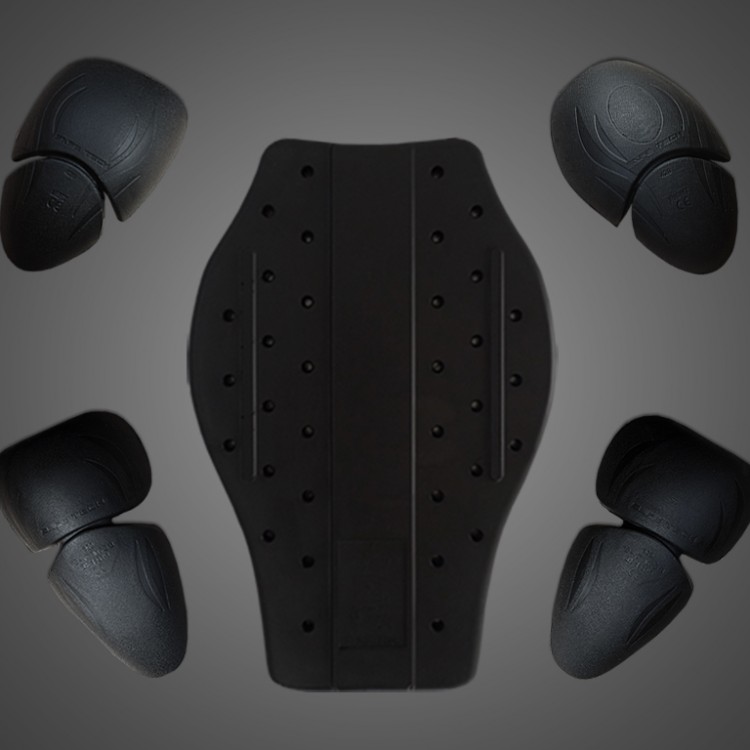 4SR Sportliche Motorradlederjacke TT Replica Tricolor 020