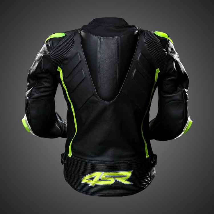 4SR Sportliche Motorradlederjacke TT Replica Nitro 020