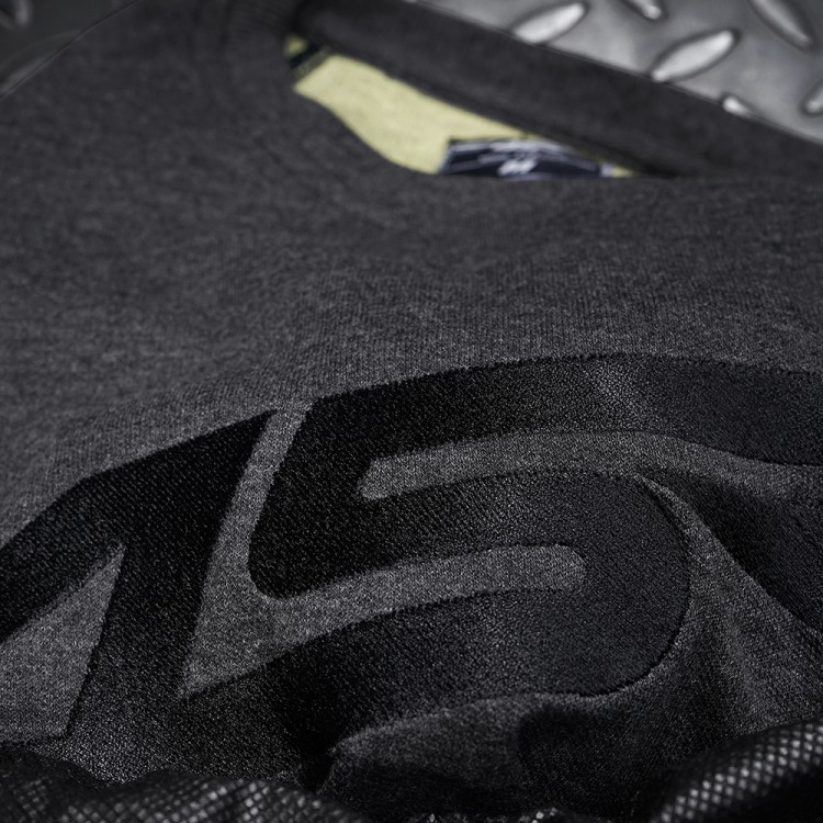 4SR kevlarverstärkten Motorrad-Sweatshirt Logo