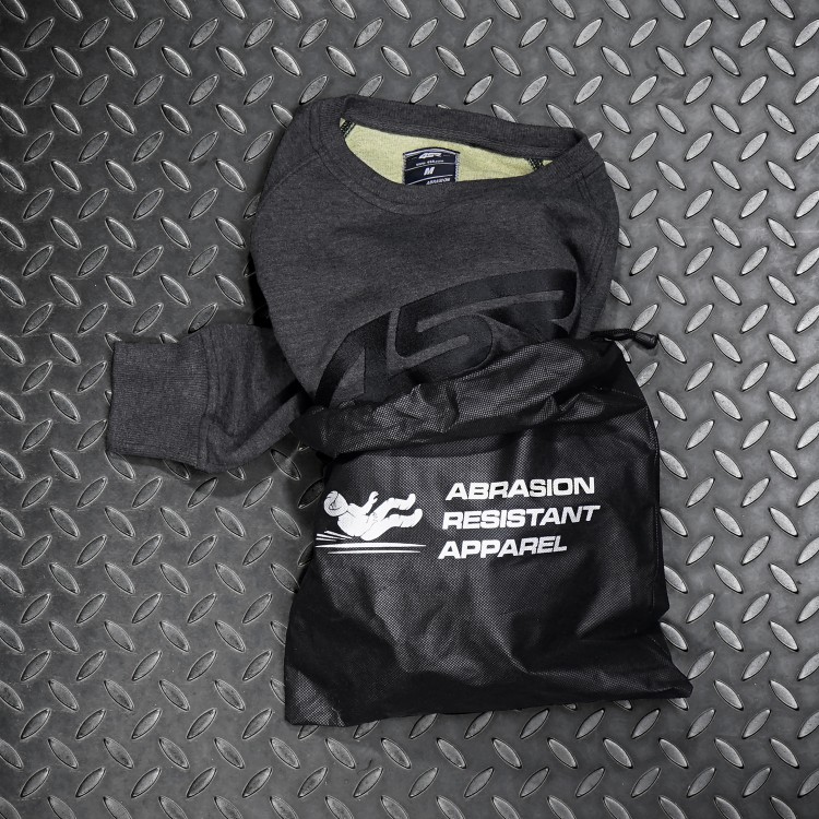 4SR kevlarverstärkten Motorrad-Sweatshirt Logo