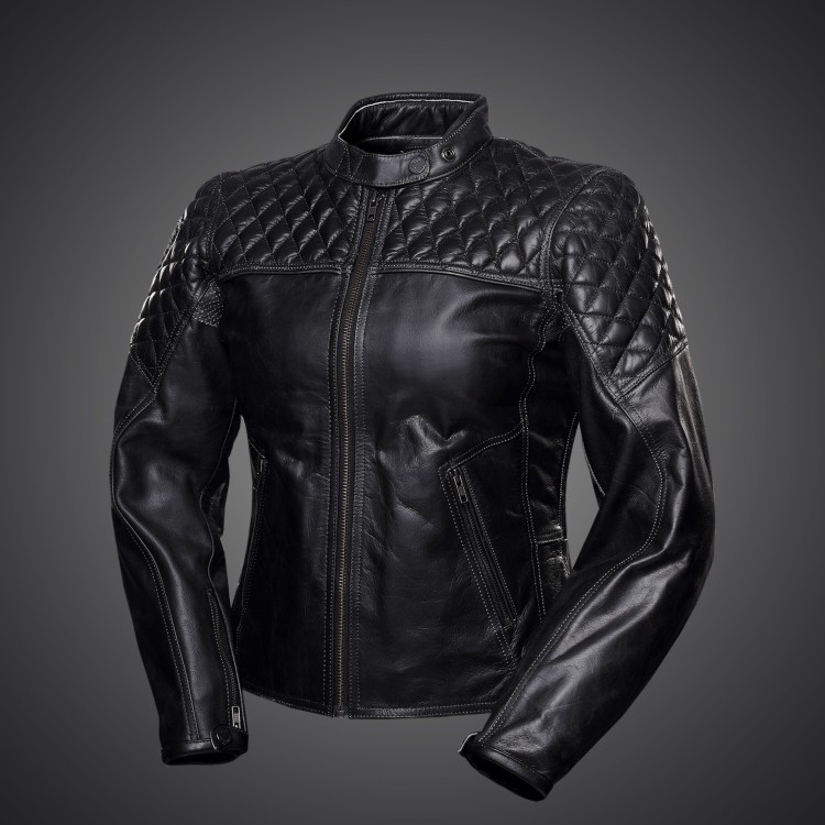 4SR Damen Motorradjacke Scrambler Lady Petroleum 
