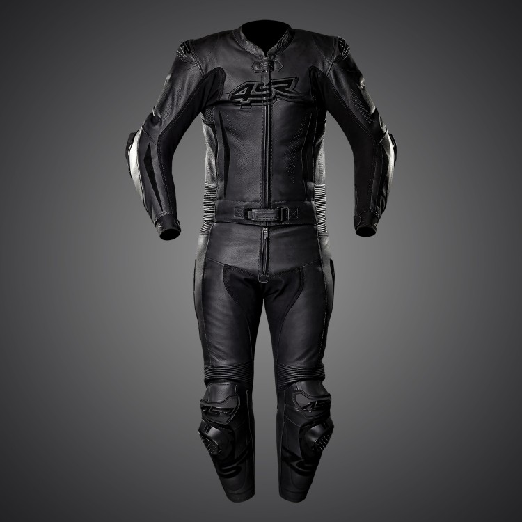 4SR Motorrad Lederkombi RR Evo III Black Series 2-Teiler 2