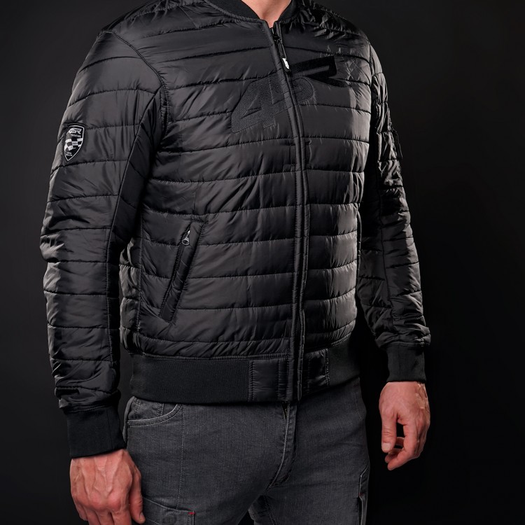 4SR Motorrad Textiljacke RTX Black