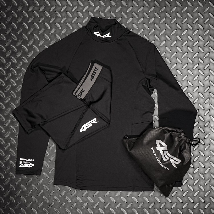 4SR Funktionshose Six-Pack Black