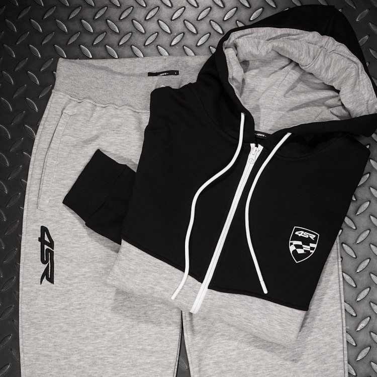 4SR Kapuzenpullover Shield mit Reißverschluss