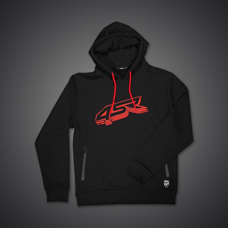 4SR Kapuzenpullover Black Series Red