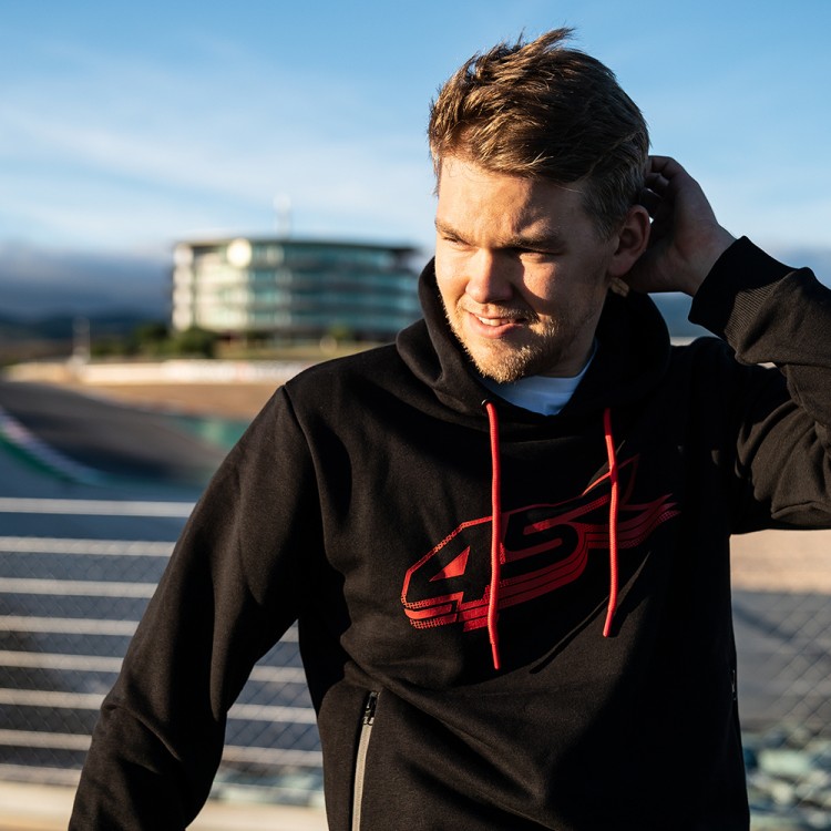 4SR Kapuzenpullover Black Series Red